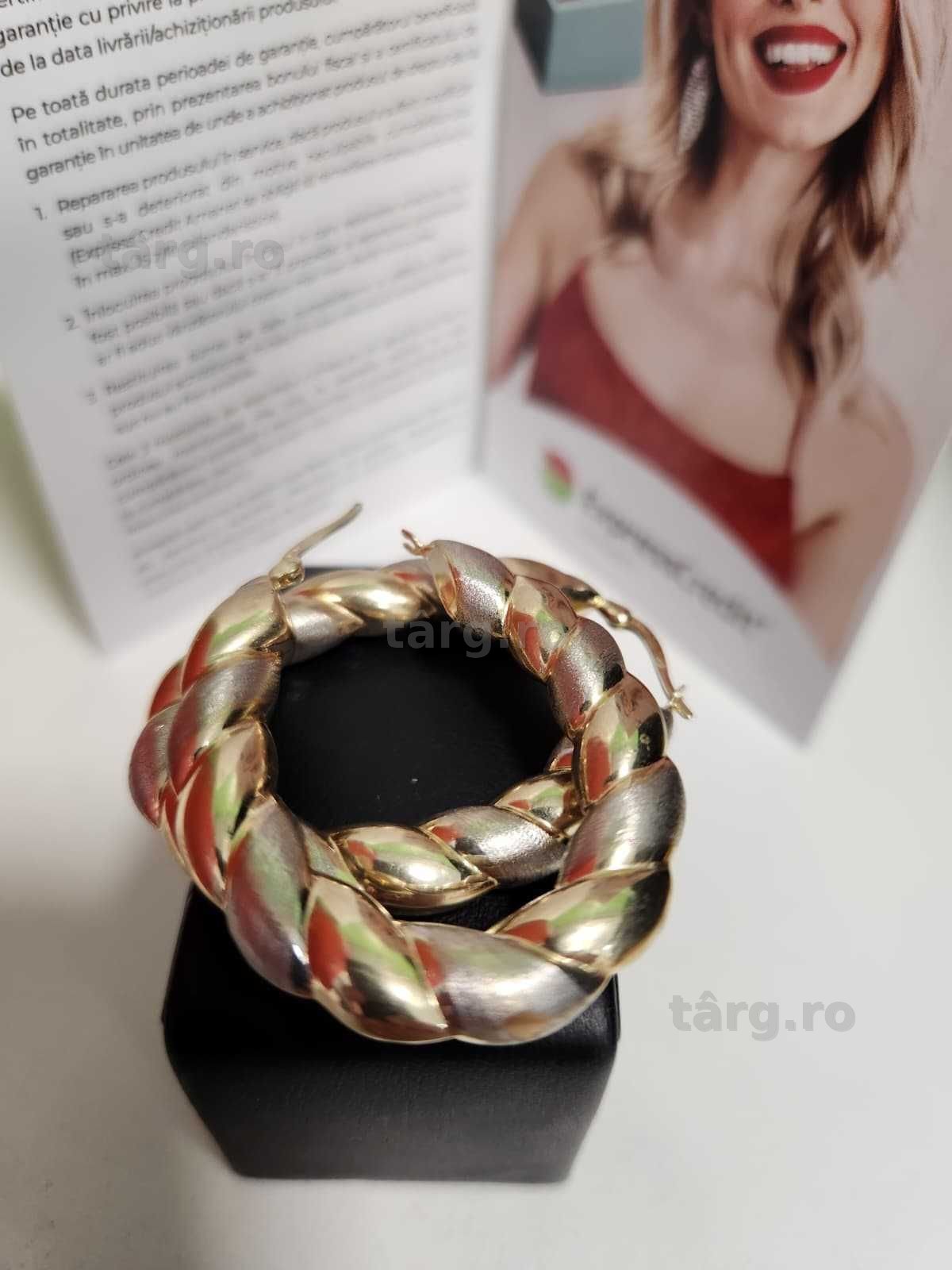 Cercei aur 14k 6.13g(b68347.1/AG2 Tudor) 3