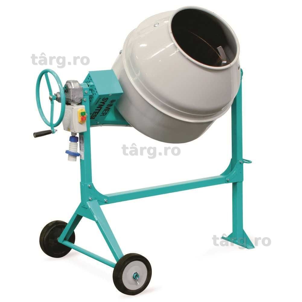 Betoniera profesionala IMER Syntesi 160, 160 l, motor 230V, 0.3 kW,, 610 mm
