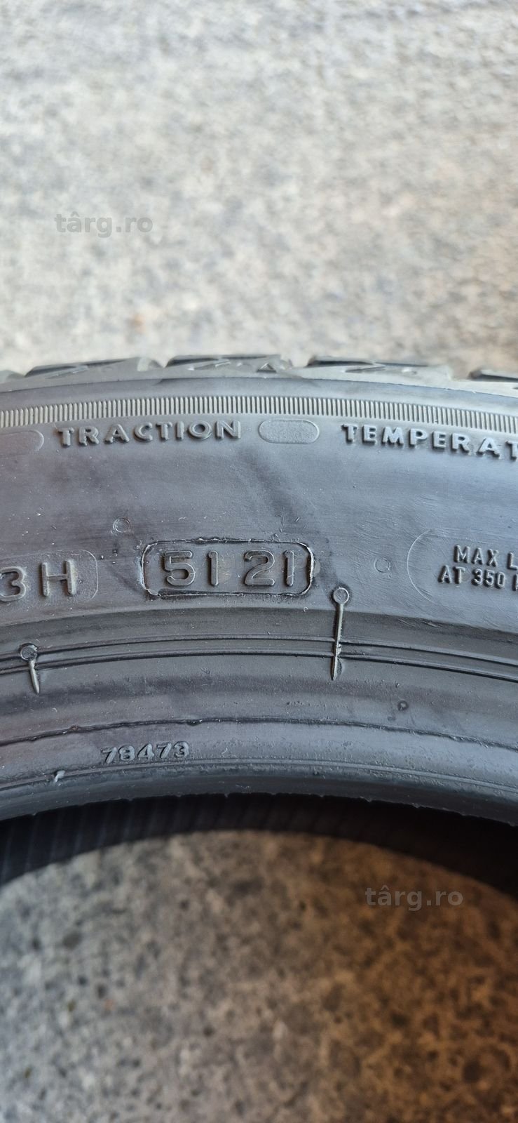 4 anvelope vara Bridgestone 235/45/18,dot 2021.Pretul este pe bucata. 7