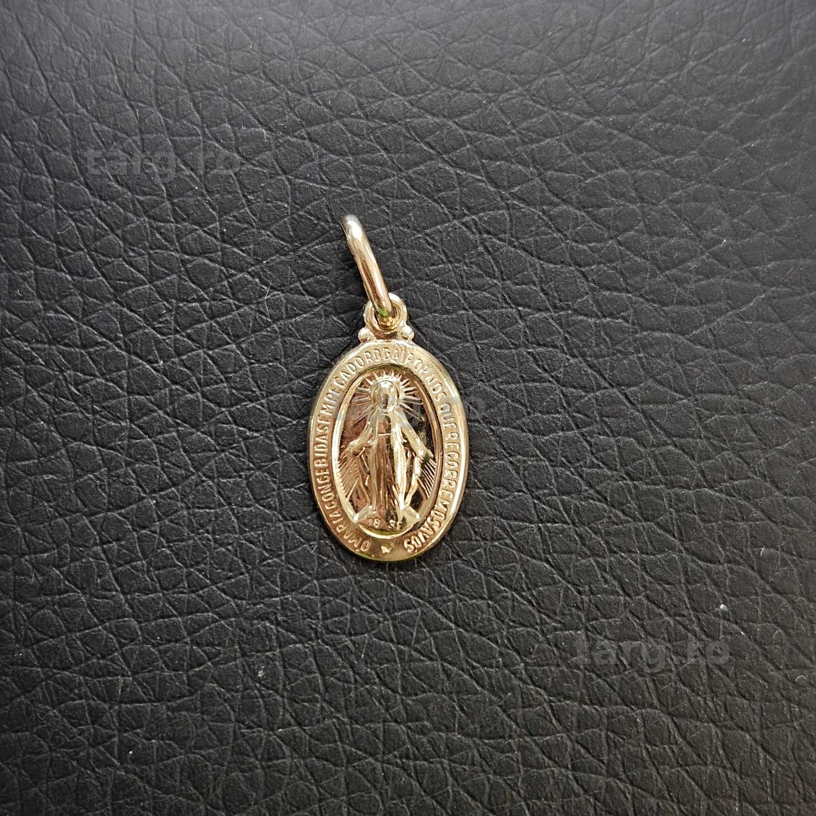 Medalion Aur 14K - 0.78 grame / 390 lei ( B34226.2 / Ag28 Doi Baieti ) 2