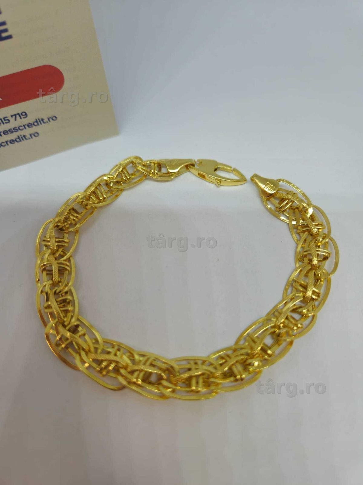 Bratara aur 14K 5.95gr ( Ag1 Alexandru b54362.69 )*Garantie 2 ani 2