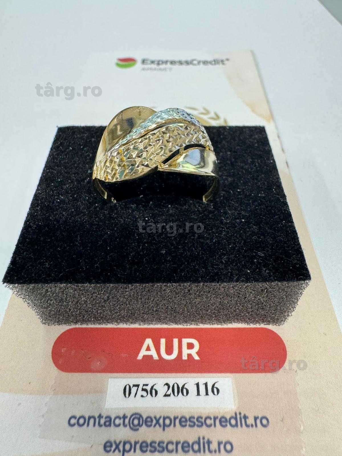 Inel din aur 14k (69786.3/ 10 Pacurari 1) garantie 2 ani!