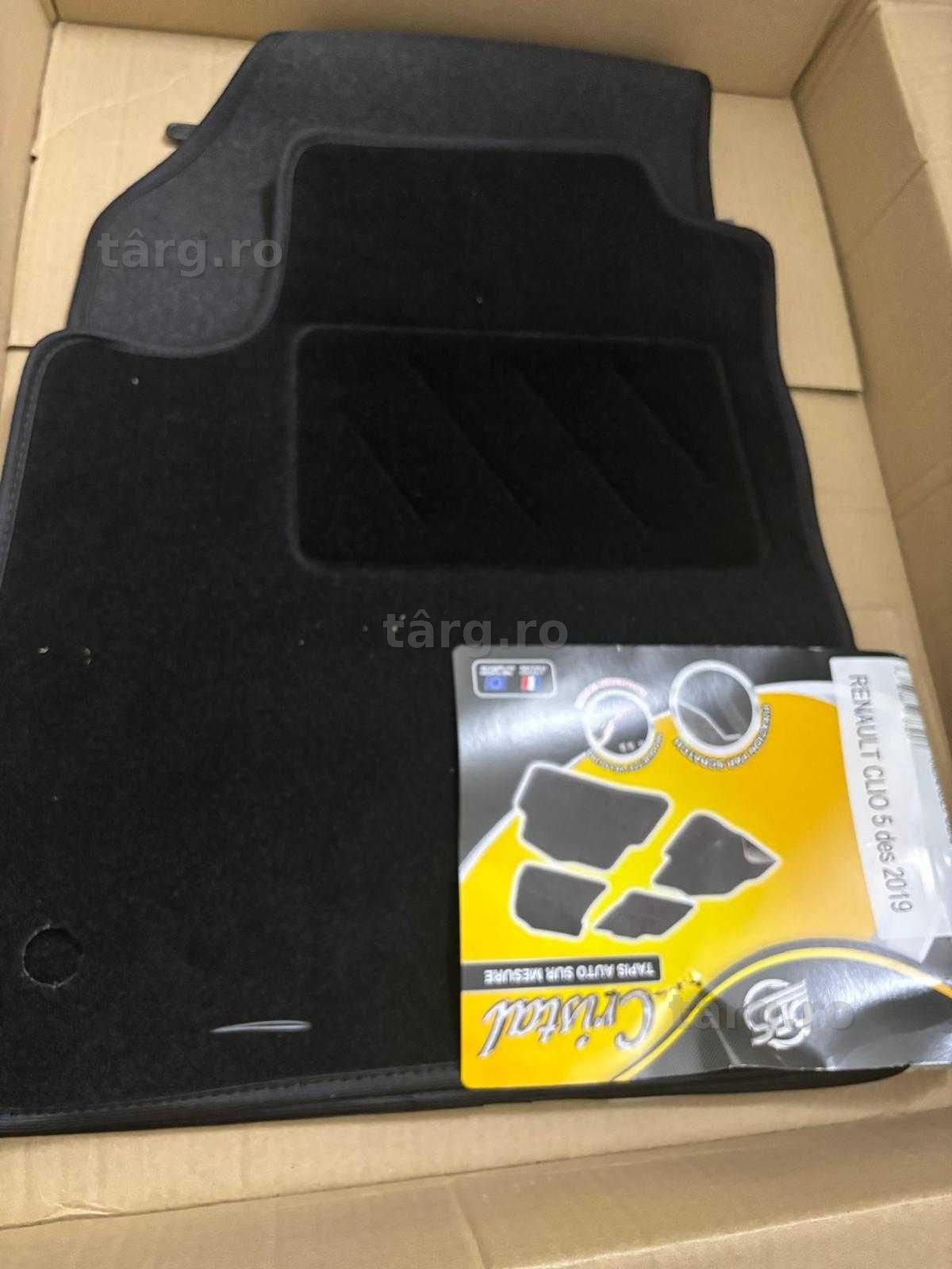 Covorașe auto  Clio 5 - Cu cleme de fixare - 4 bucati