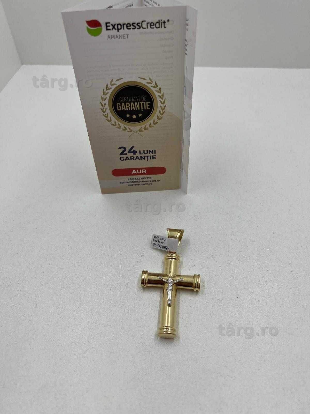 Pandantiv Aur 14K 15.16g (Ag25 Belvedere B.42495) Garantie 2 ani! 2