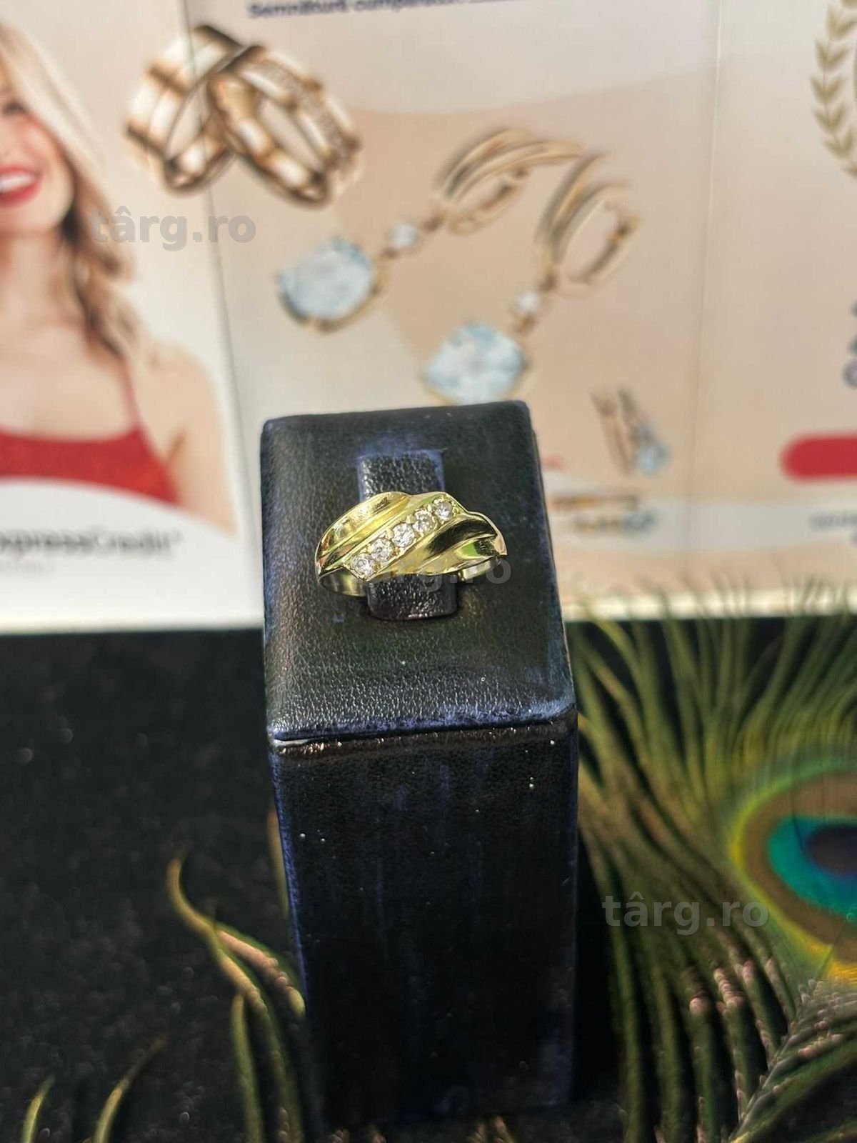 Inel Aur 14k 1.58g (B.60402 Tatarasi) Garantie 2 ani-690 lei 2