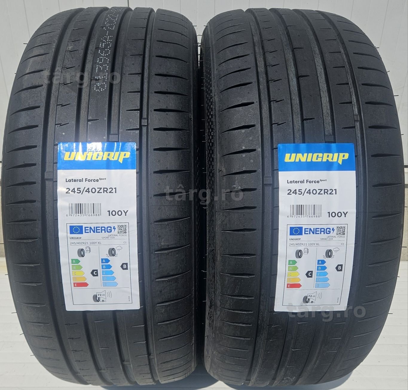245/40 R21 100Y XL UNIGRIP (Gripmax) Anvelope noi vara protectie janta