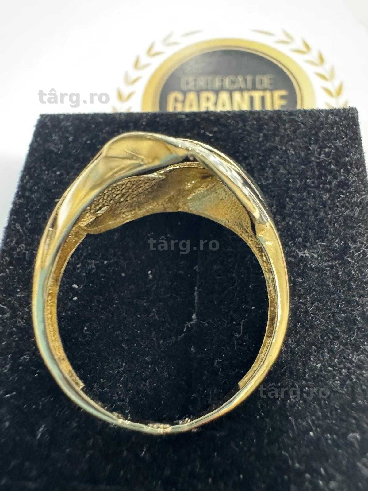 Inel din aur 14k (69857.1/ 10 Pacurari 1) garantie 2 ani! 5