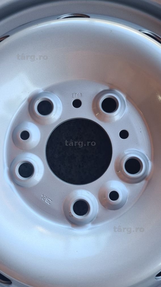 4 jante tabla noi R15, 5×118,ET 68,Fiat Ducato 4
