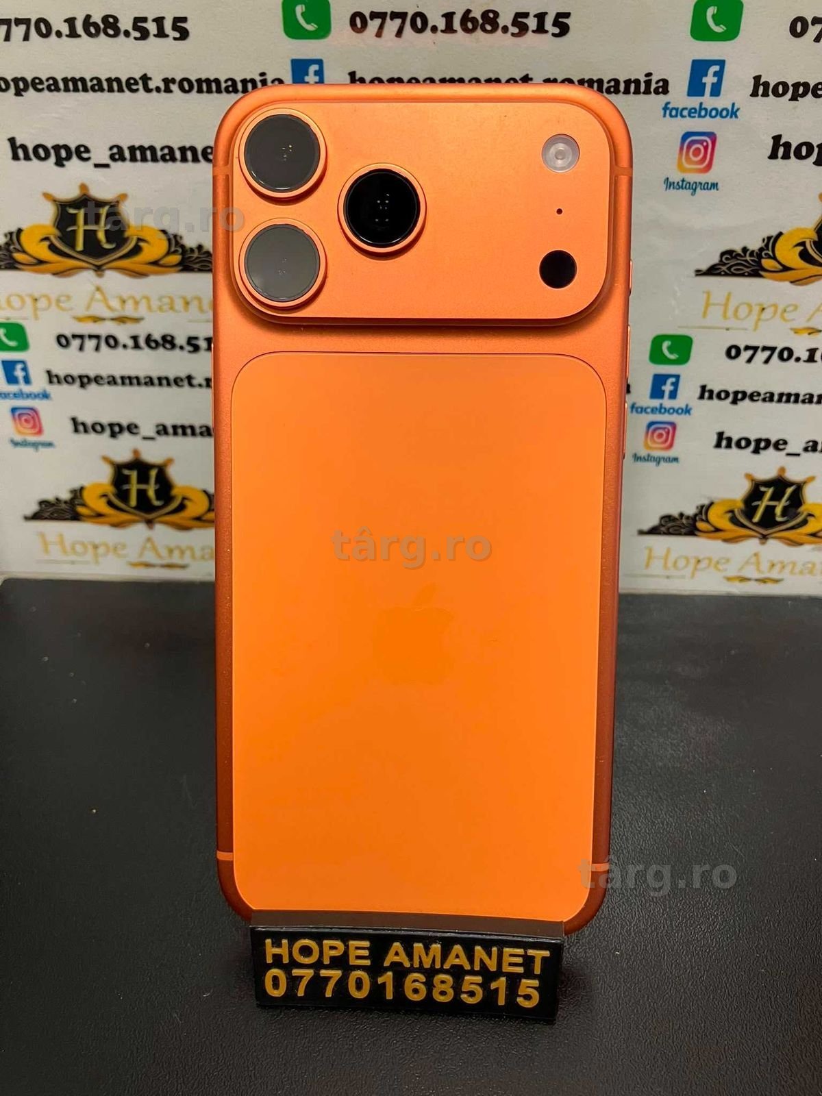 Hope Amanet P3 Iphone 17 pro max / 256 gb / 100% Baterie