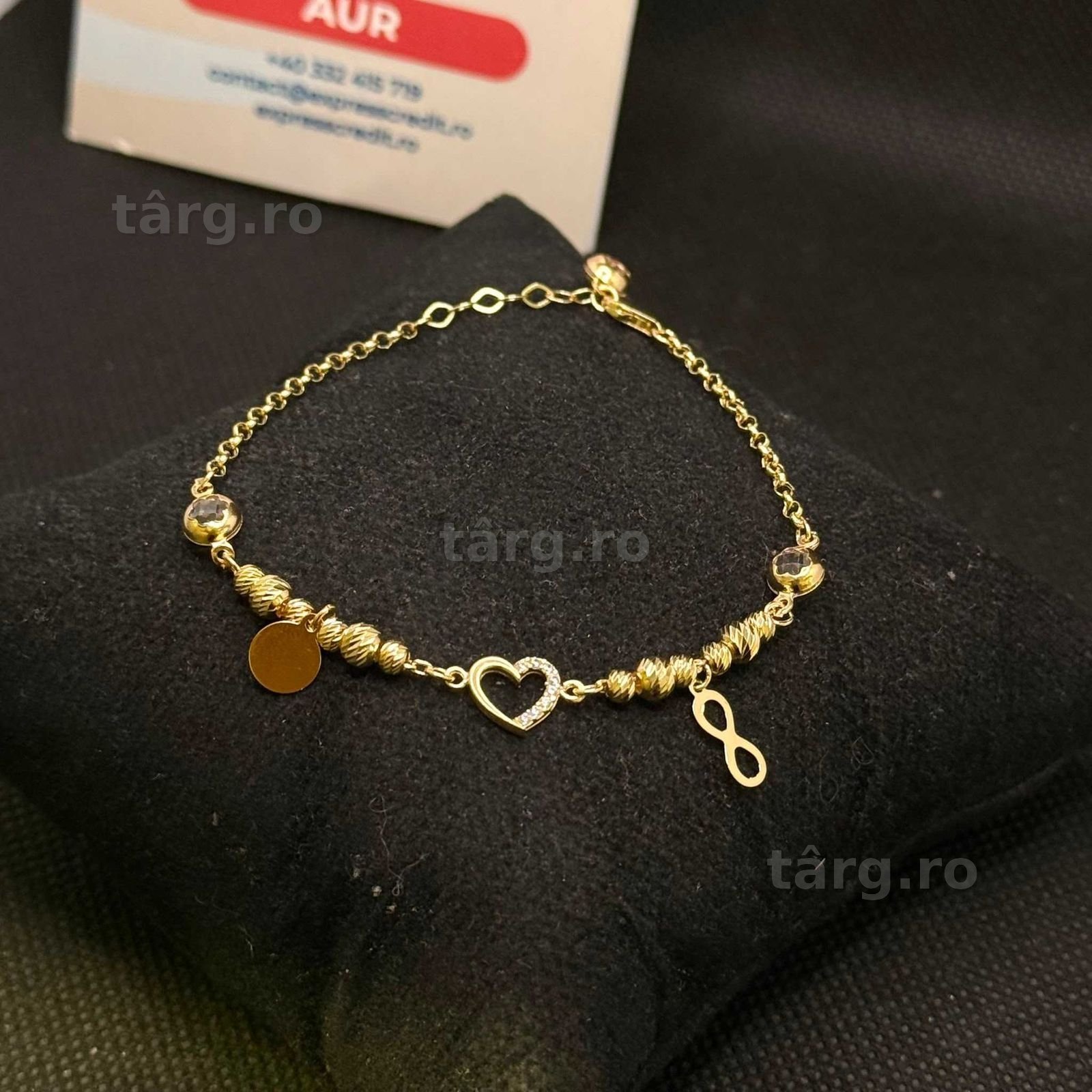 Bratara aur 14K 3.82g (AG15 Gara 1 B34175.2) Garantie 2 ani! 2