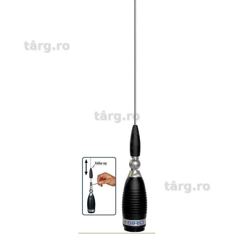 Antena Radio CB Sirio Megawat 4000 PL, 203m, cu surub pentru inclinare