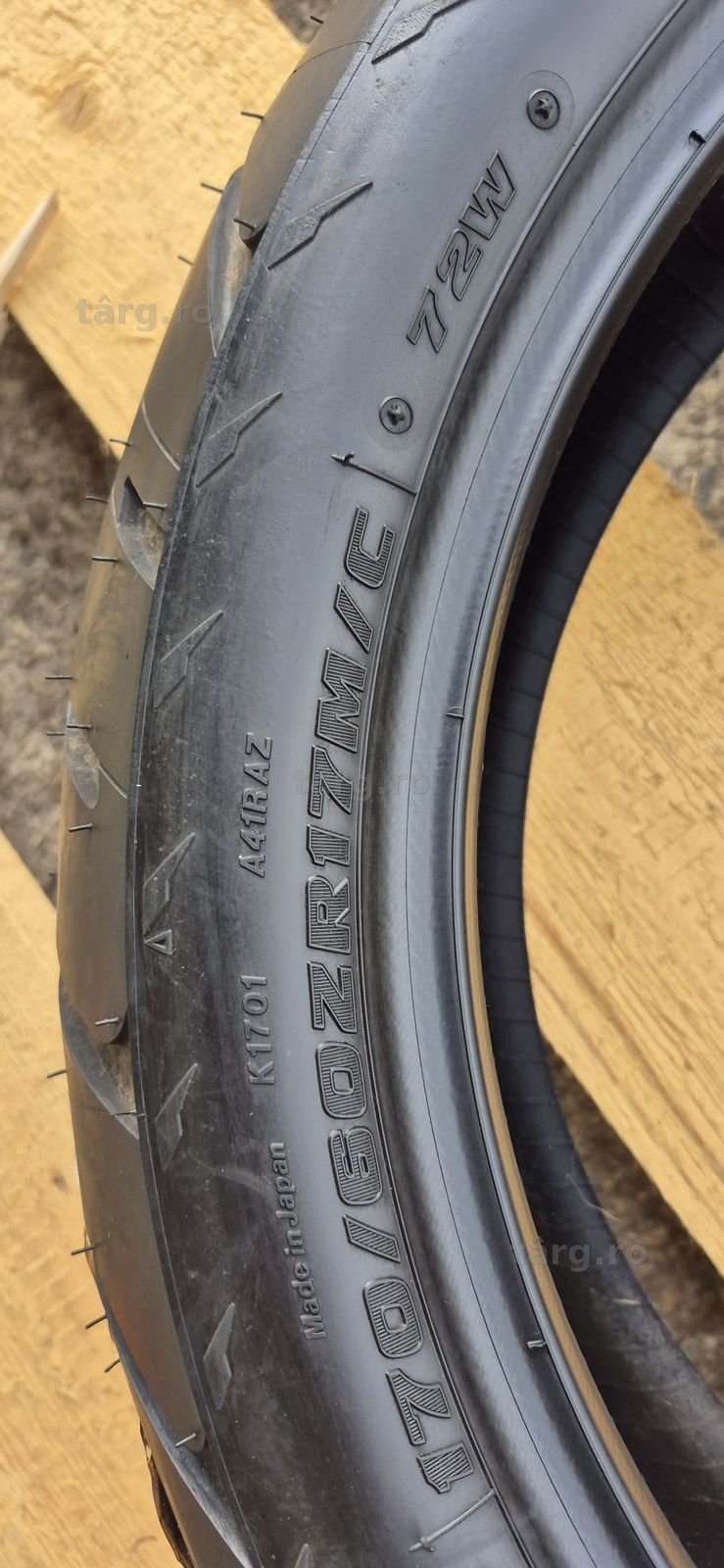 O anvelopa moto noua Bridgestone 170/60/17 M/C. 5