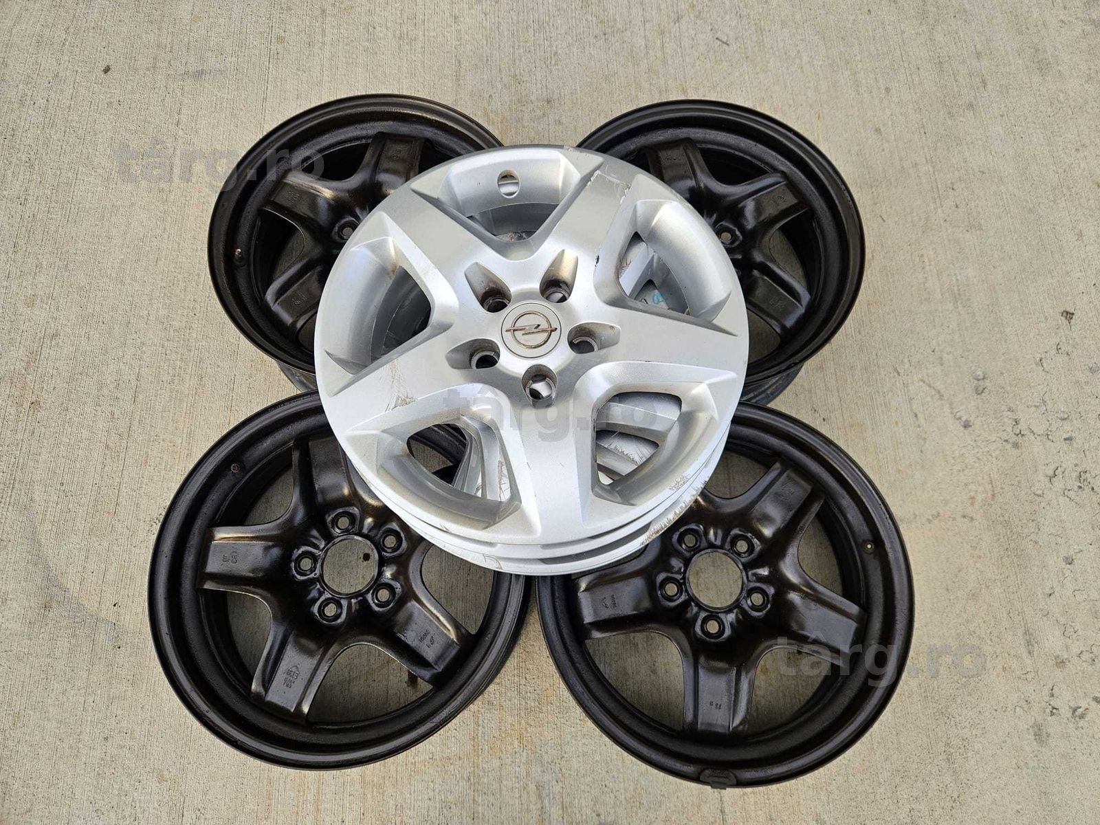 Jante+Capace R16 5x110 OPEL Meriva B-Astra G-H-Vectra-Zafira-Signum