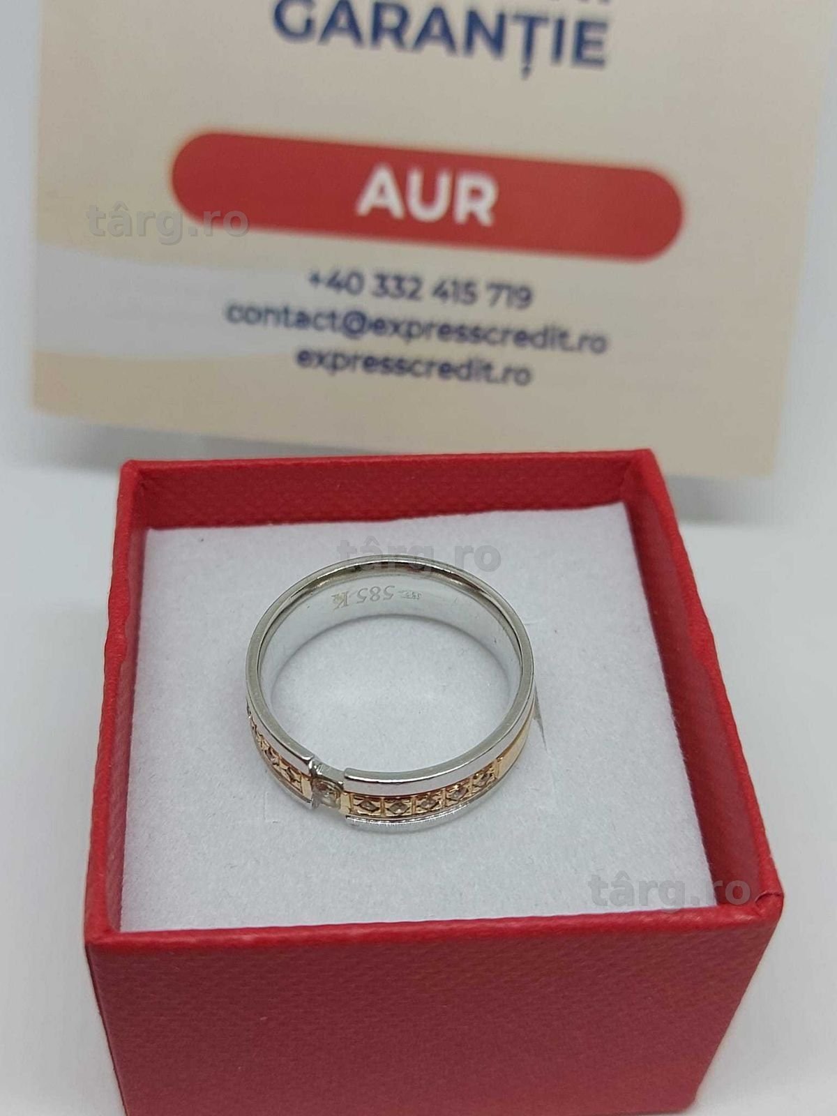 Verigheta aur 14k 5.36g [34785.2/30 Pacurari 2] Garantie 2 ani!! 4