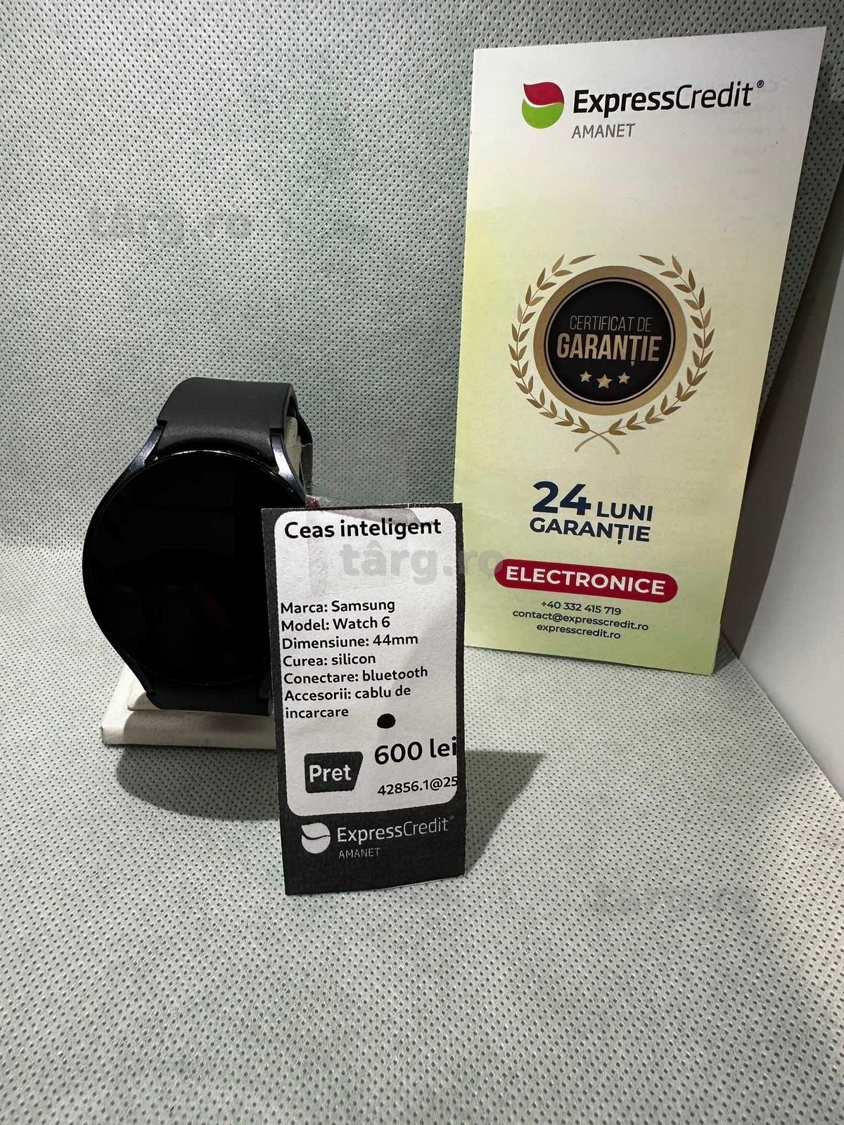 Smartwatch Samsung Watch 6 R940 (Ag18 Tutora) B.42856 Garantie 2 ani!