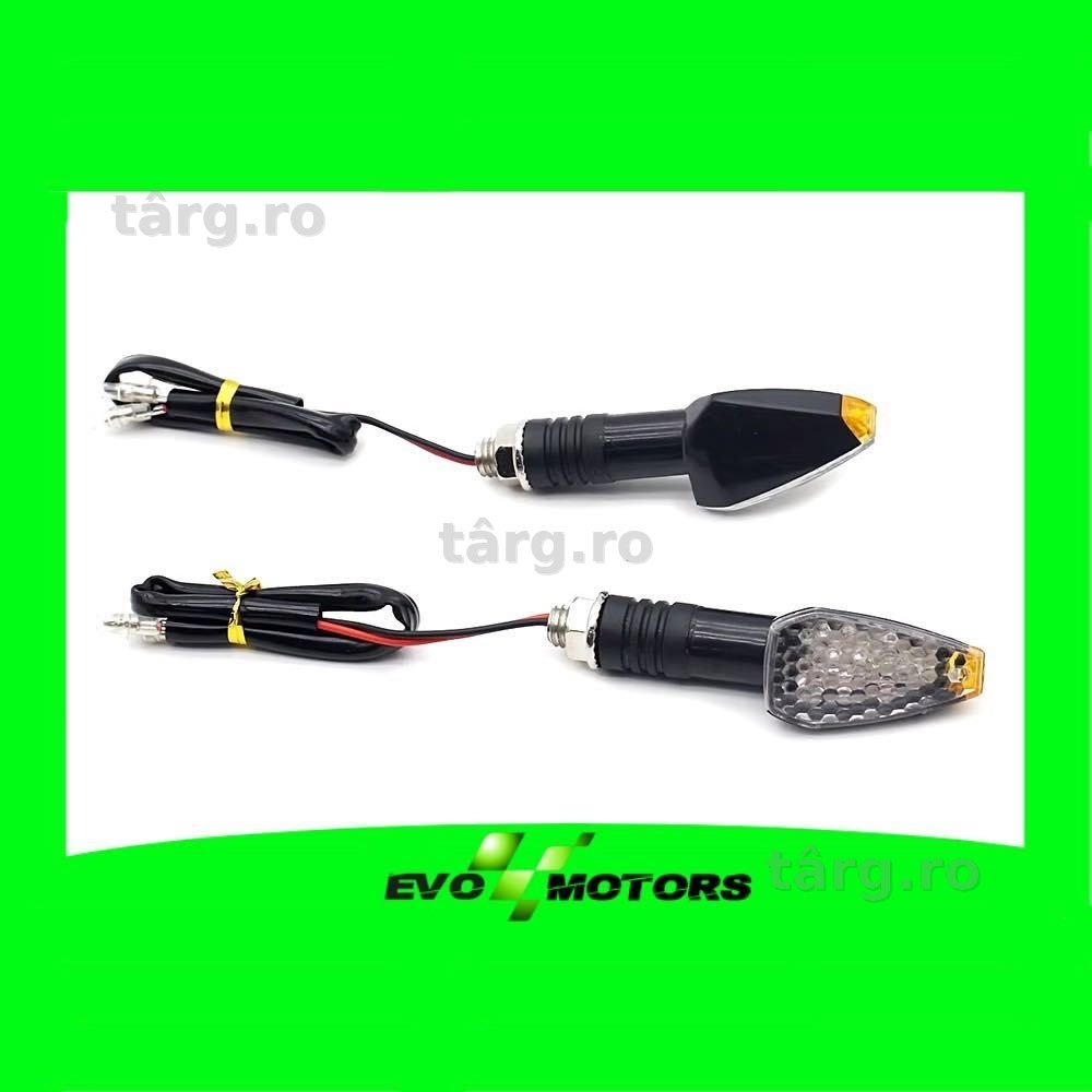 Set 2 semnalizari moto Honda Yamaha BMW KTM Triumph Aprilia 10mm A1039