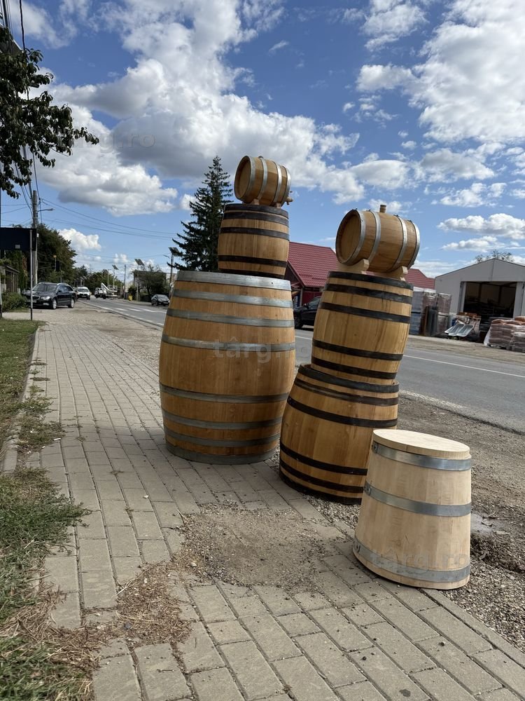 Butoi din stejar salcam dud