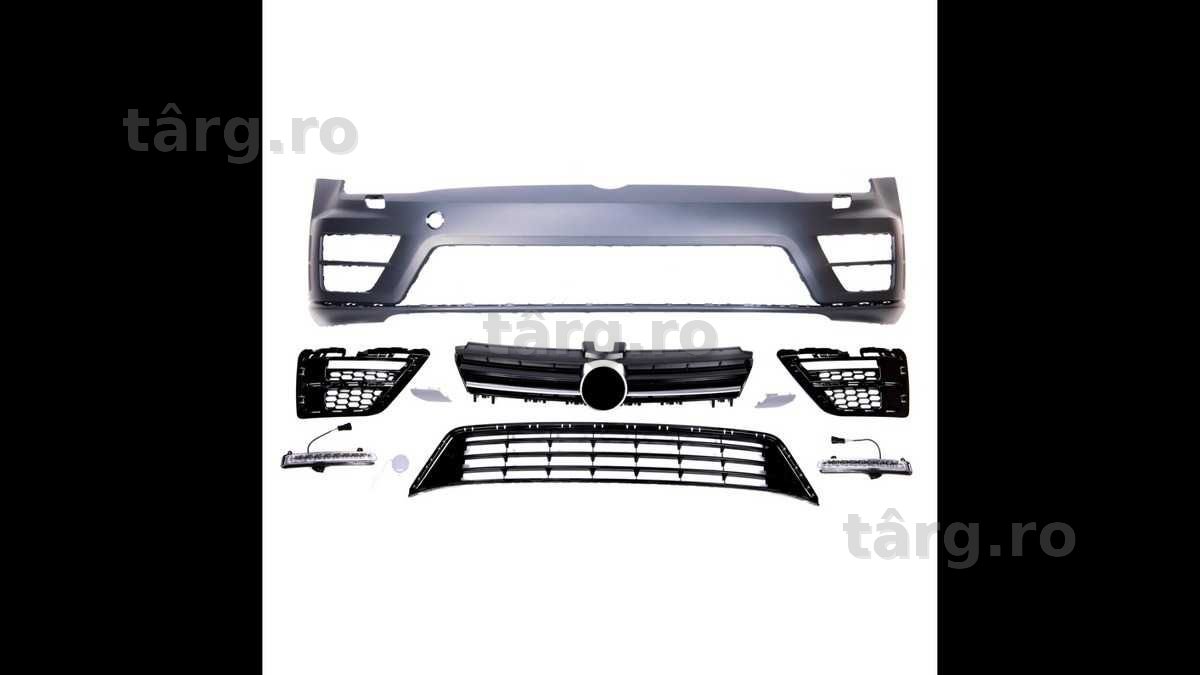 Bara fata VW Golf VII 7 (2013-2017) R-Line SRA + LED DRL