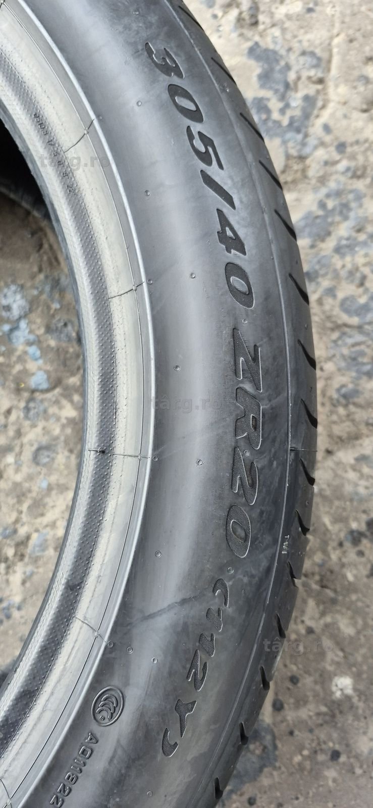 4 anvelope vara noi Pirelli,fata 275/45/20,spate 305/40/20,dot 2022.Pret/bucata 6