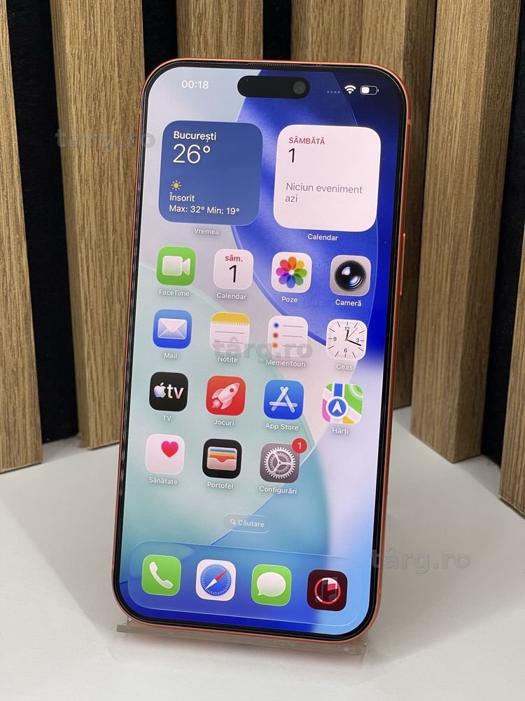 Iphone 17 Pro Max 256Gb 100% bat (53 Inc) Garantie / Factura #60283