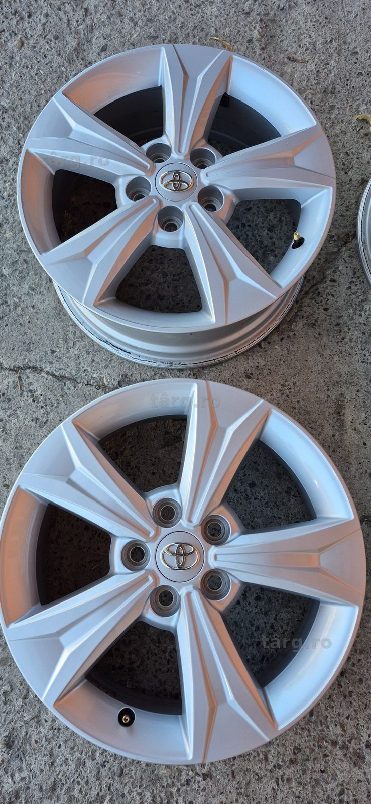 Set jante aliaj noi originale Toyota R17; 6,5J×17,ET 45 2