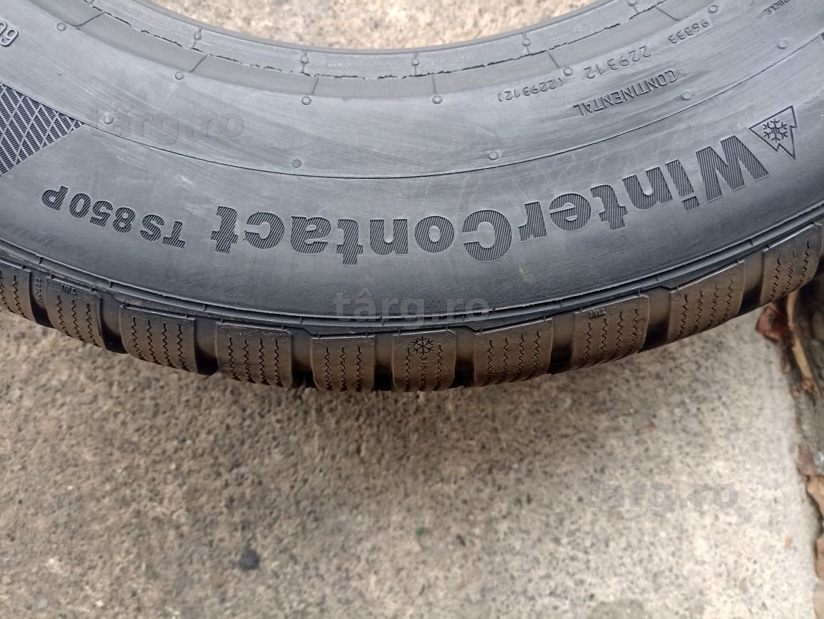 4 anvelope ca si noi de iarna Continental 195/70 R16 dot 2419 5