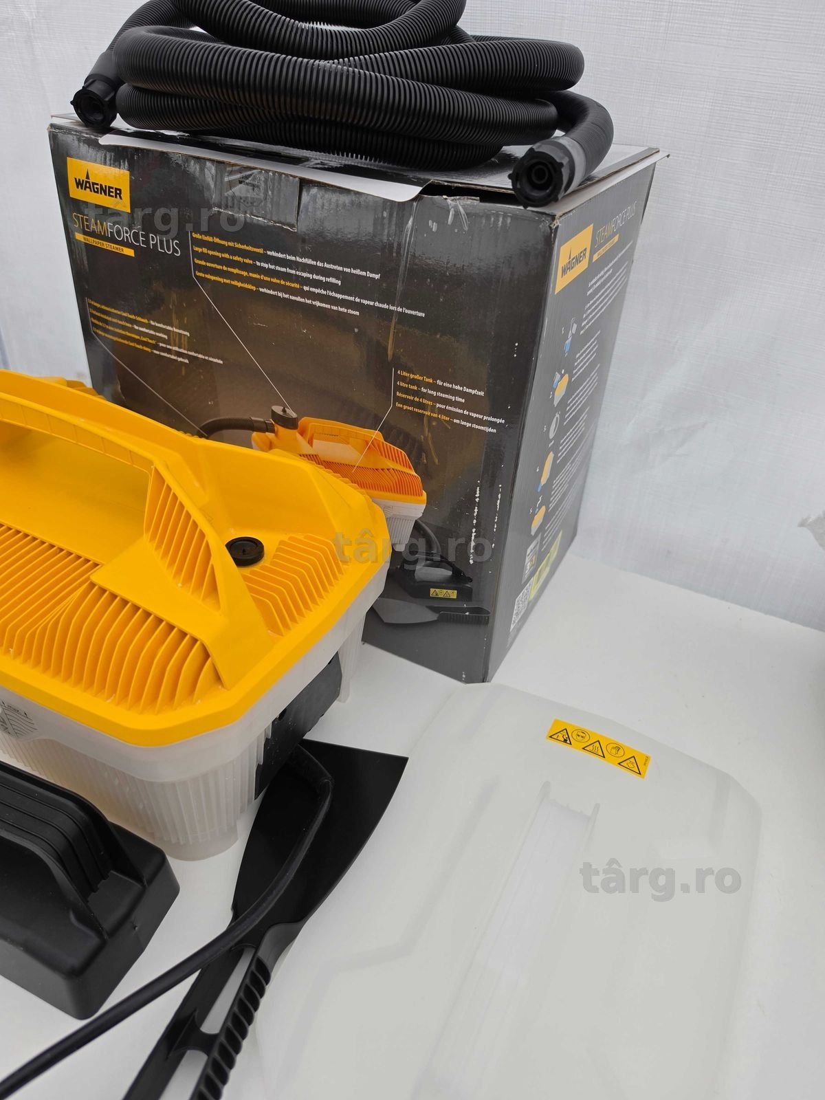 Aparat cu abur pentru dezlipit tapet Wagner Steam Force 4