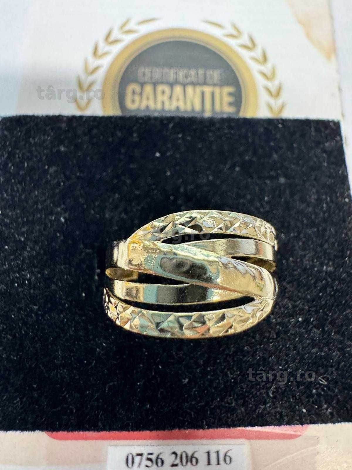 Inel din aur 14k (70027.1/ 10 Pacurari 1) garantie 2 ani! 3