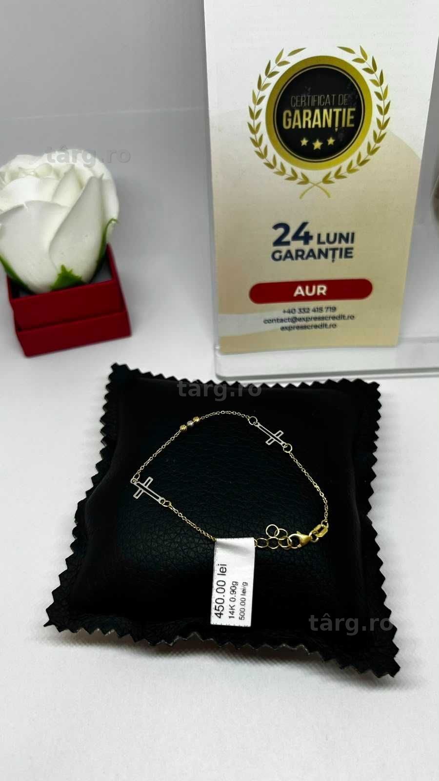 Bratara Aur 14K 1.00g (AG1 Alexandru B.54364.14) - Garantie 2 ani! 2