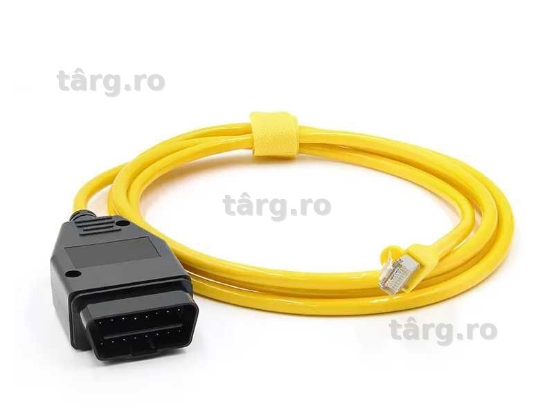Cablu BMW ENET OBD pentru Coding Activare CarPlay BMW Diagnoză ISTA+