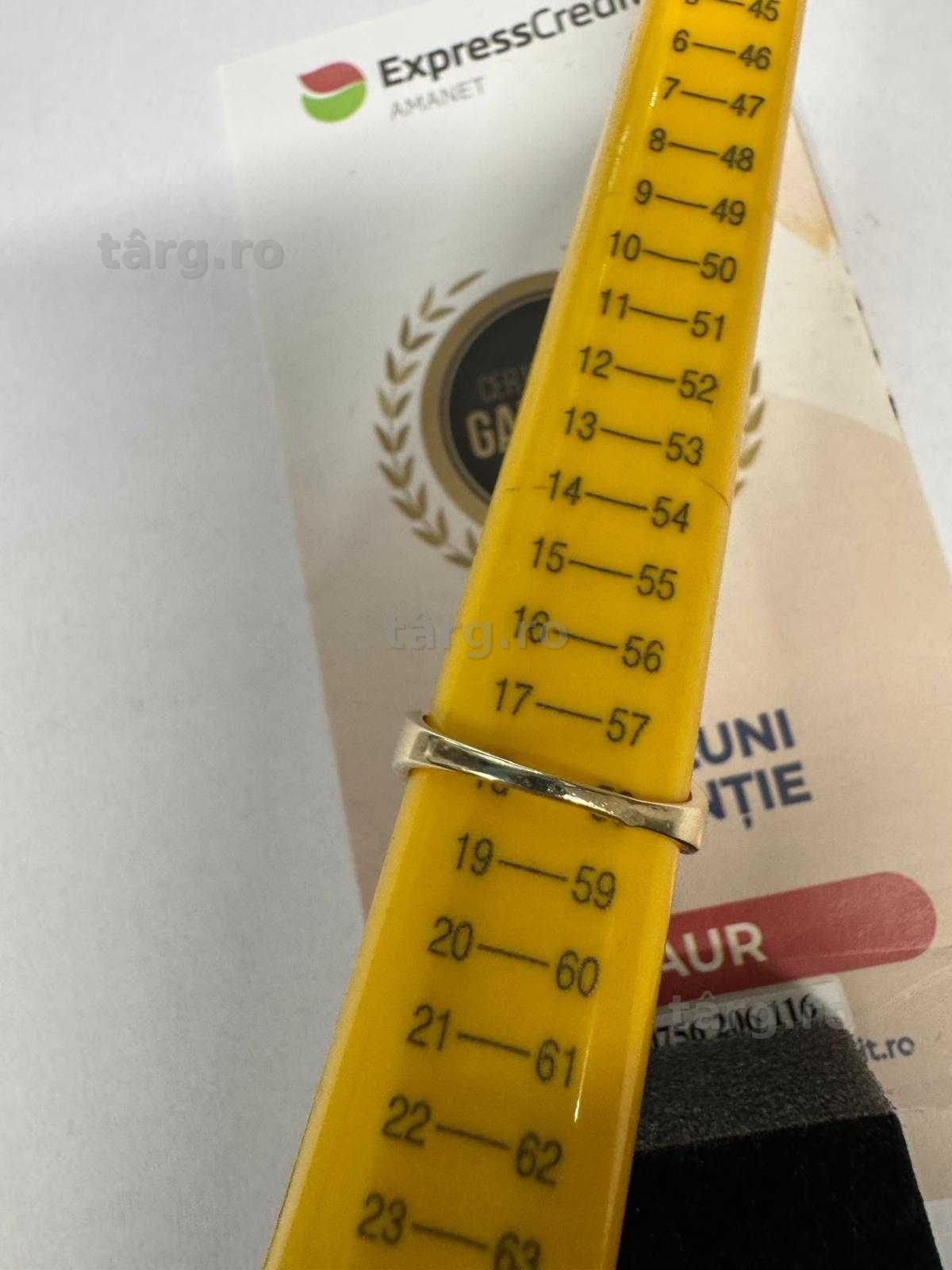 Inel din aur 14k (69644.1/ 10 pacurari 1Grantie 2 ani! 7