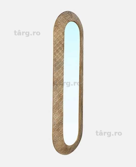 Oglinda de perete, aspect vintage, Lawrence Grey Home