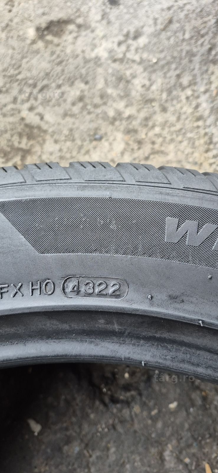 4 anvelope iarna Hankook 285/45/21.Pretul este pe bucata. 6