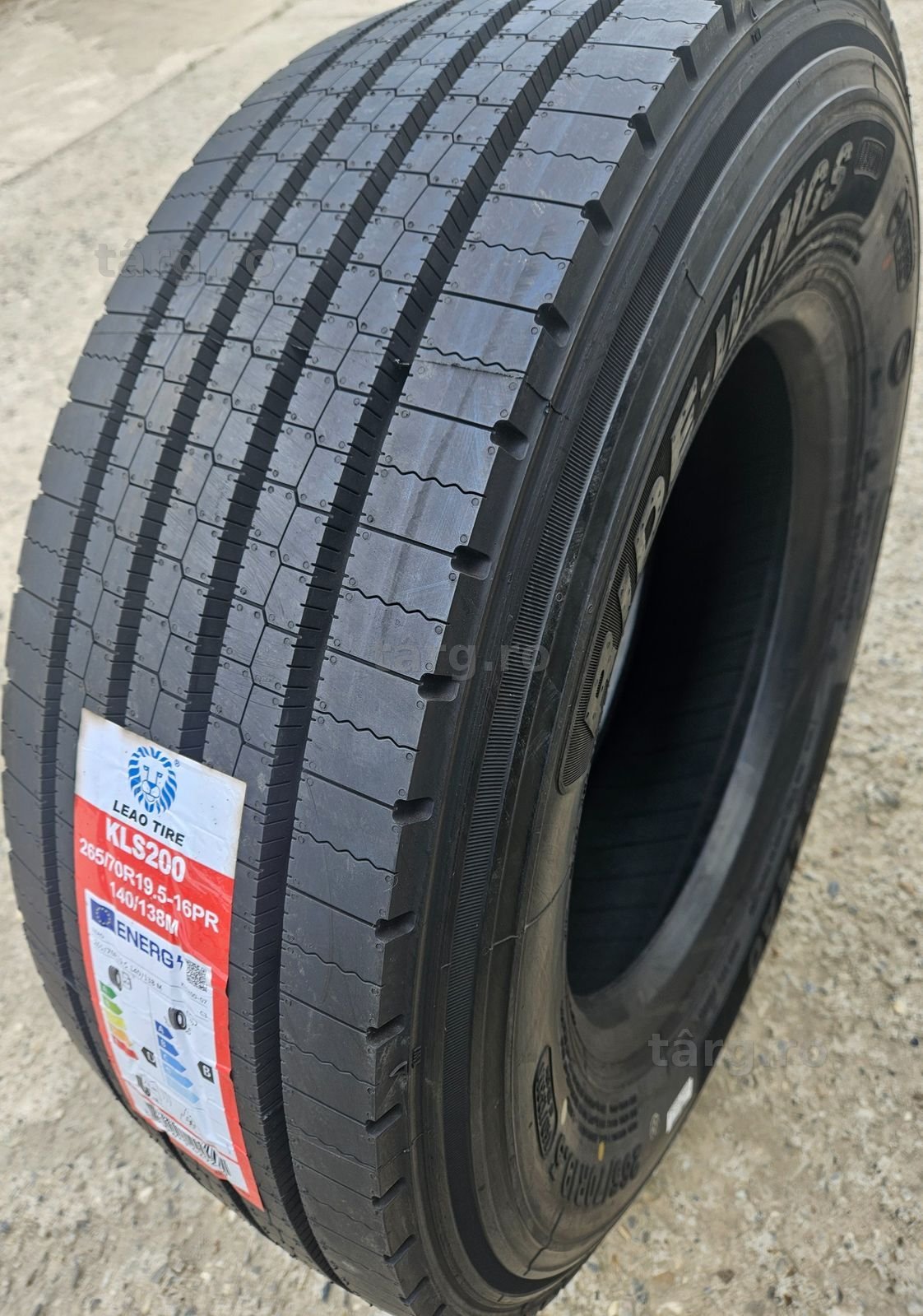 265/70 R19.5, 140/138M, LEAO, Anvelope directie M+S, 14 pliuri PROMO 6