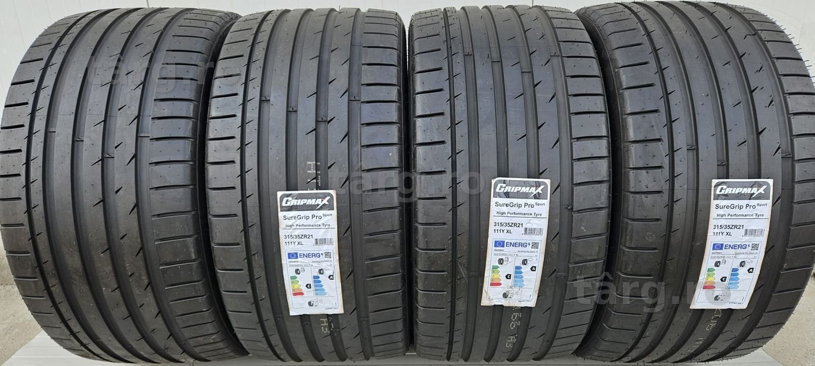 315/35 R21 , 111Y , GRIPMAX, Pro Sport XL, Anvelope vara