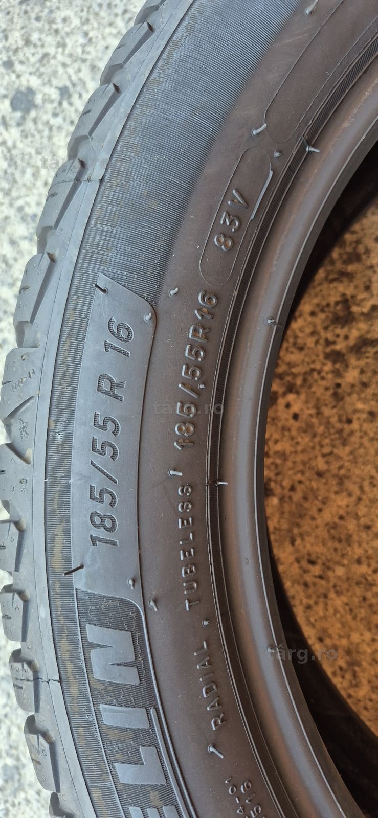 4 anvelope M+S ca noi Michelin 185/55/16,dot 2022.Pretul este pe bucata. 6