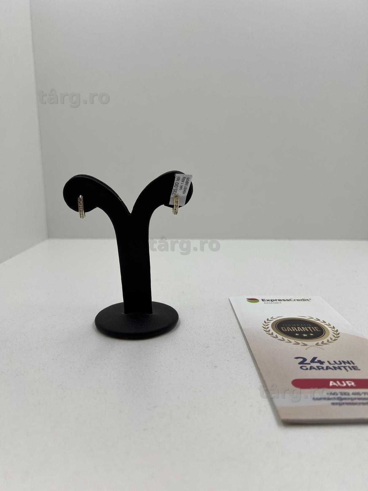 Cercei Aur 14K 1.62g (Ag25 Belvedere B.43437.2) Garantie 2 ani!