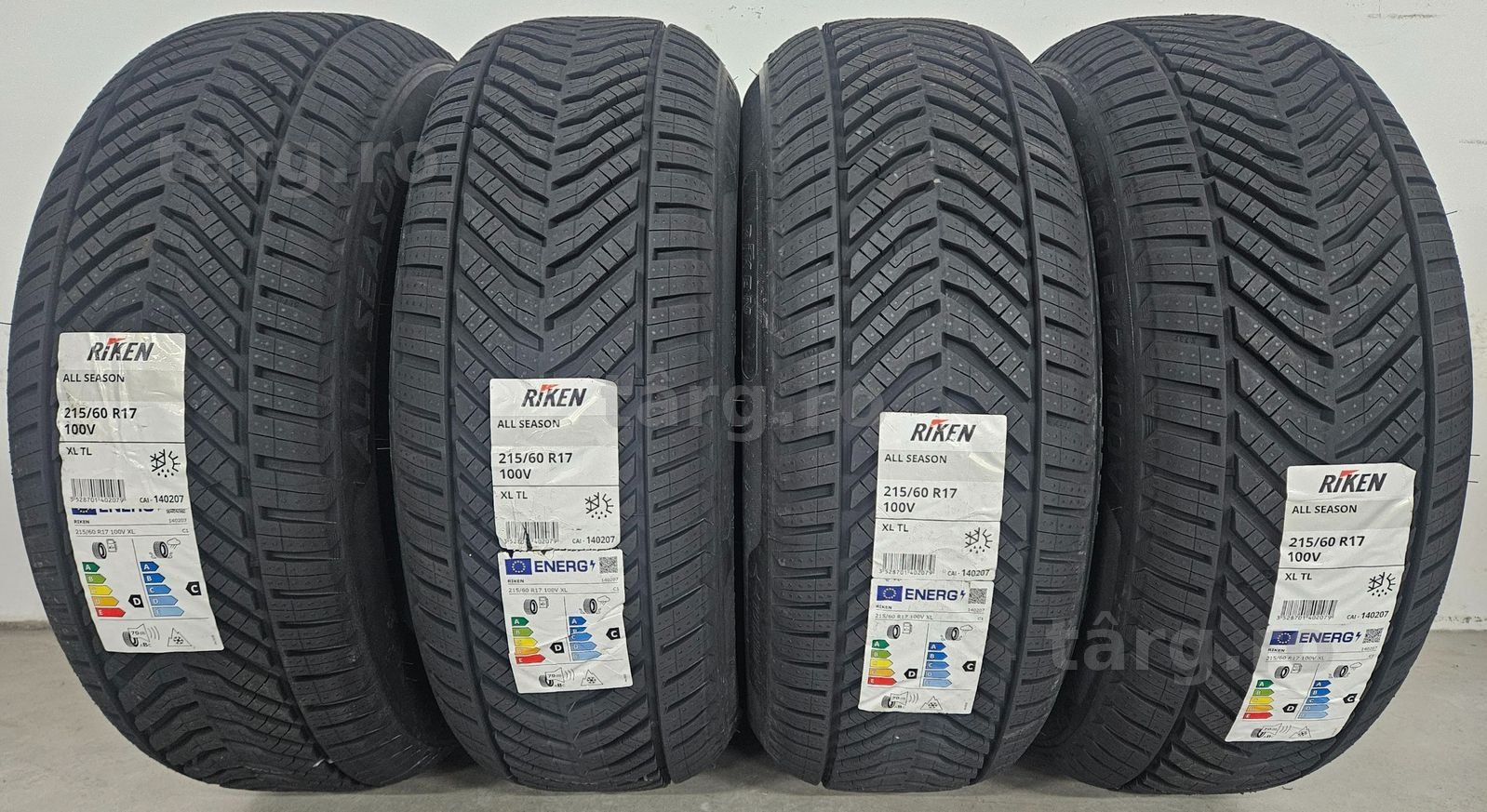 215/60 R17 100V XL RIKEN (by Michelin), Anvelope All Season M+S