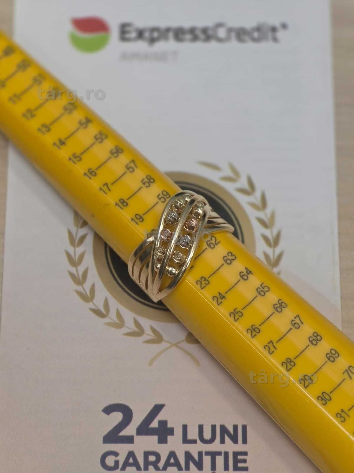 Inel aur 14K 4.67g [Ag45 Bacau1 B.5166.2] 2