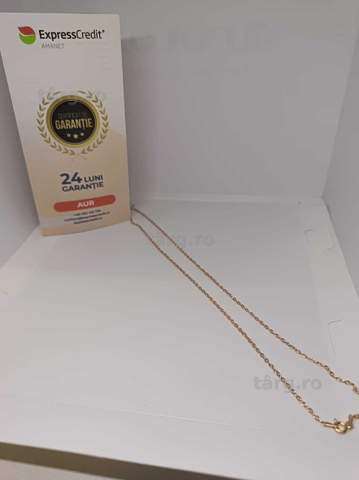 Lant Aur 14K 1.72g (Ag4 Dacia B.52131.1) Garantie 2 ani