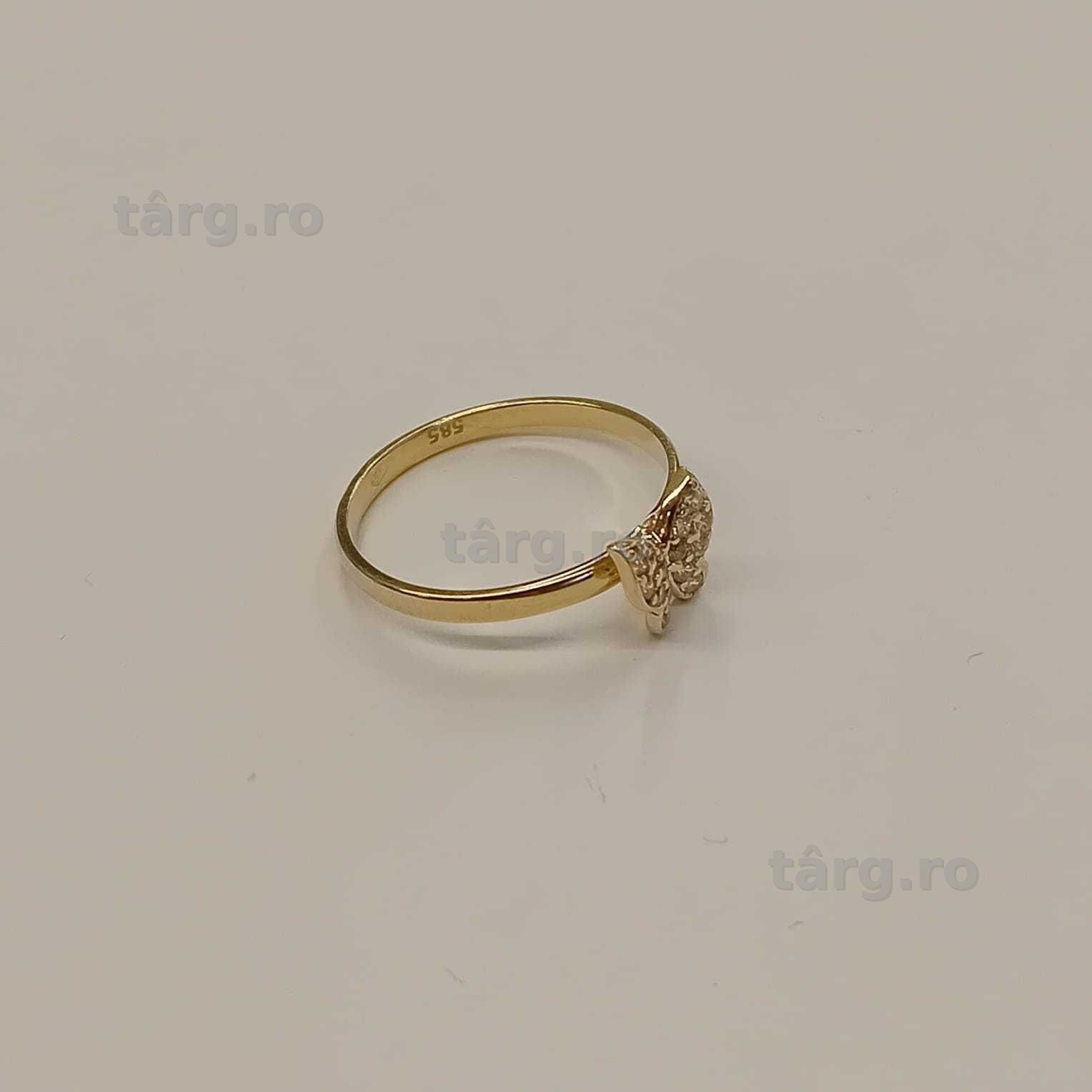 Inel aur 14k (ag49 Esplanada b.7935.2) Garantie 2 Ani ! 3