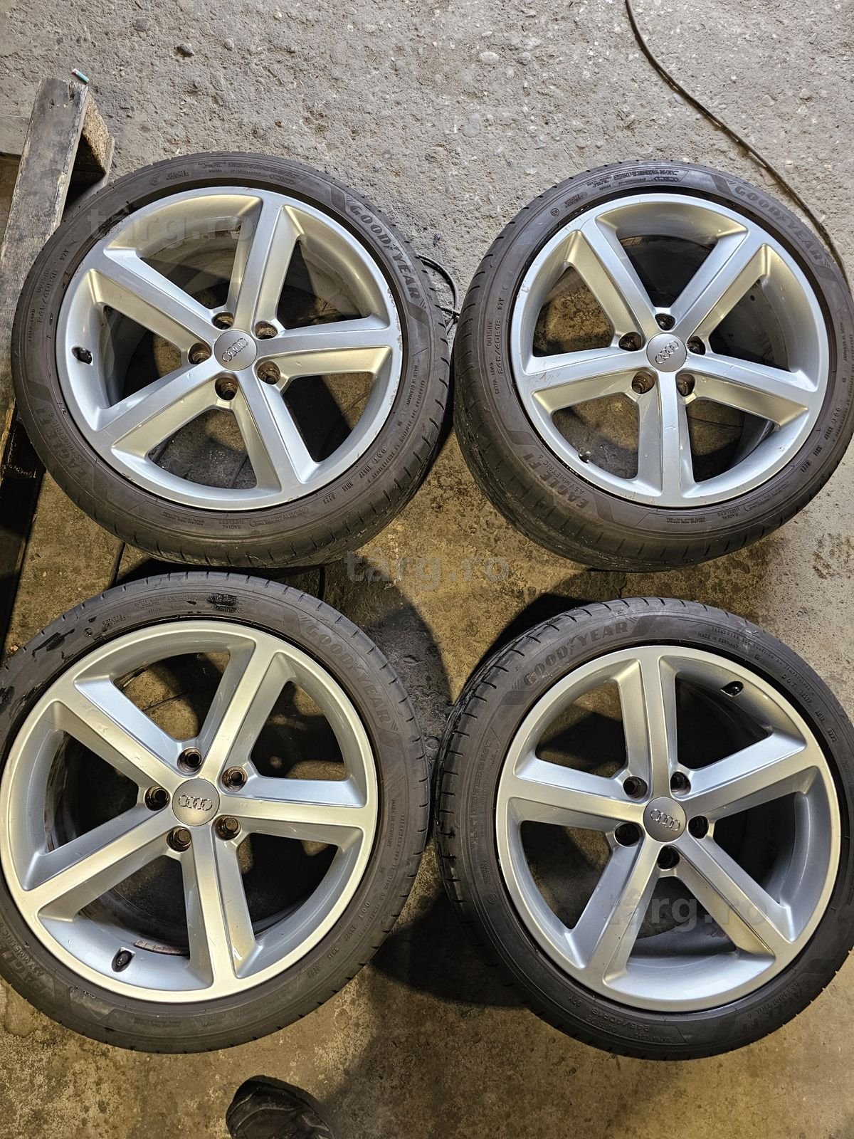 4 jante R18 Originale Audi (fara anvelope)