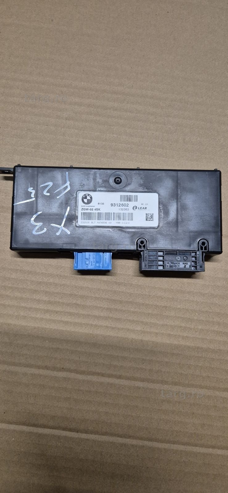 Modul ZGW bmw x3 f25 x4 f26 cod 9312602
