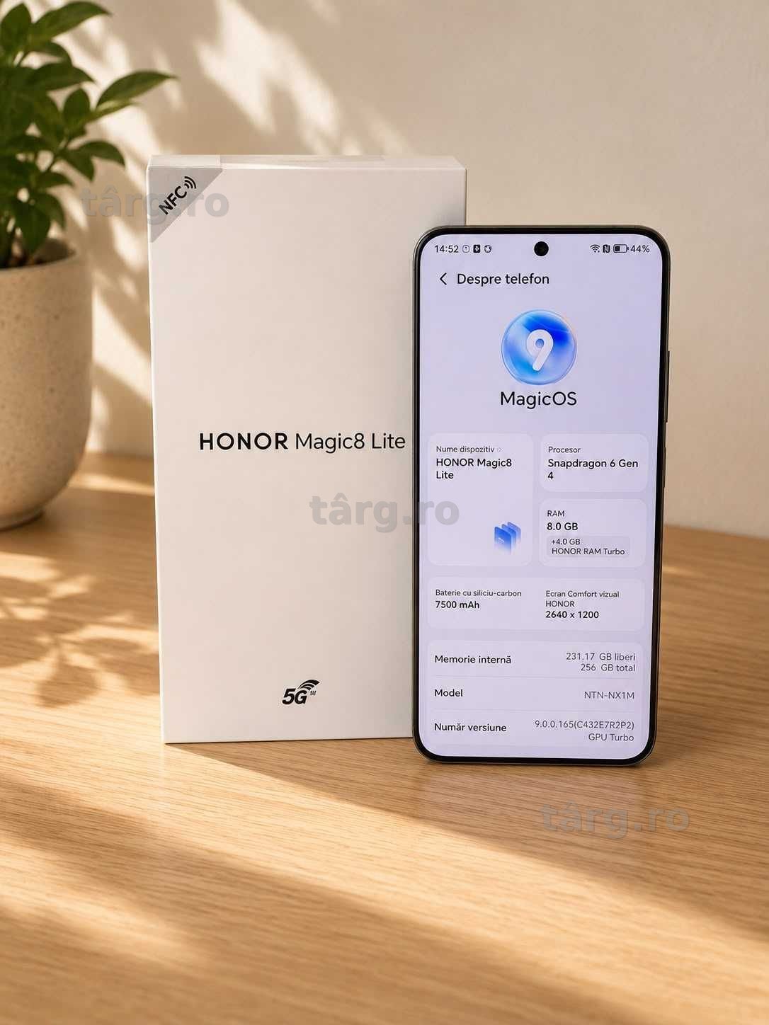 Honor Magic8 Lite 5G ( Galata B9485 ) Garantie 2 ani!