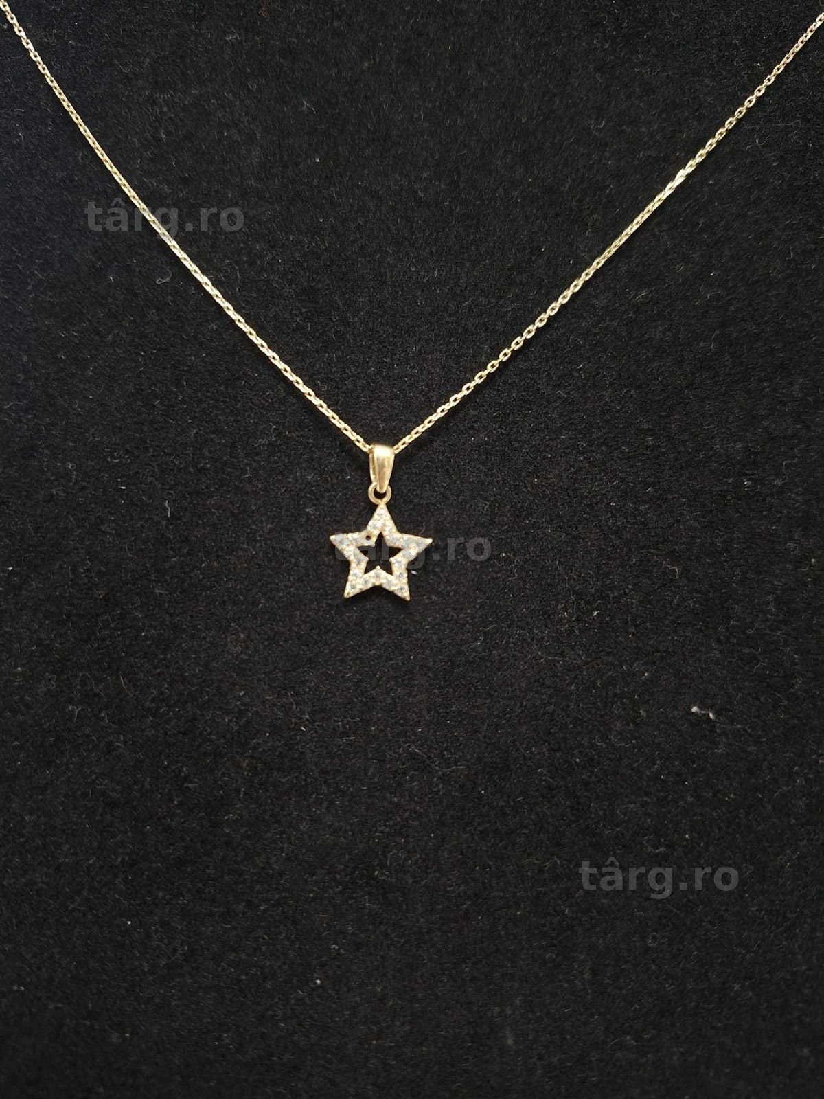 (Ag33)Colier Aur 14K/Garantie 2 ani 2