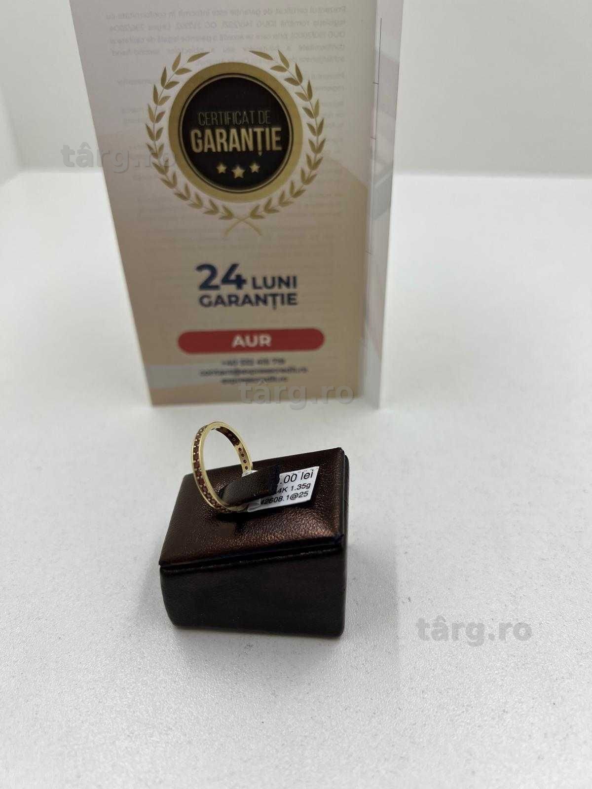 Inel Aur 14K 1.35g (Ag25 Belvedere B.42608) Garantie 2 ani! 3
