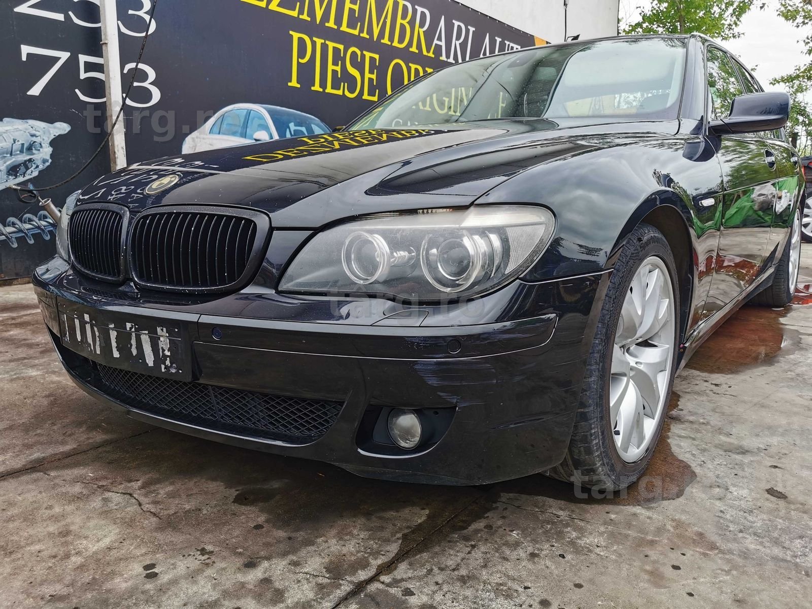 Dezmembrez bmw seria 7 e65 faceloft 730 231 cp m57d30a/bara fata e65/