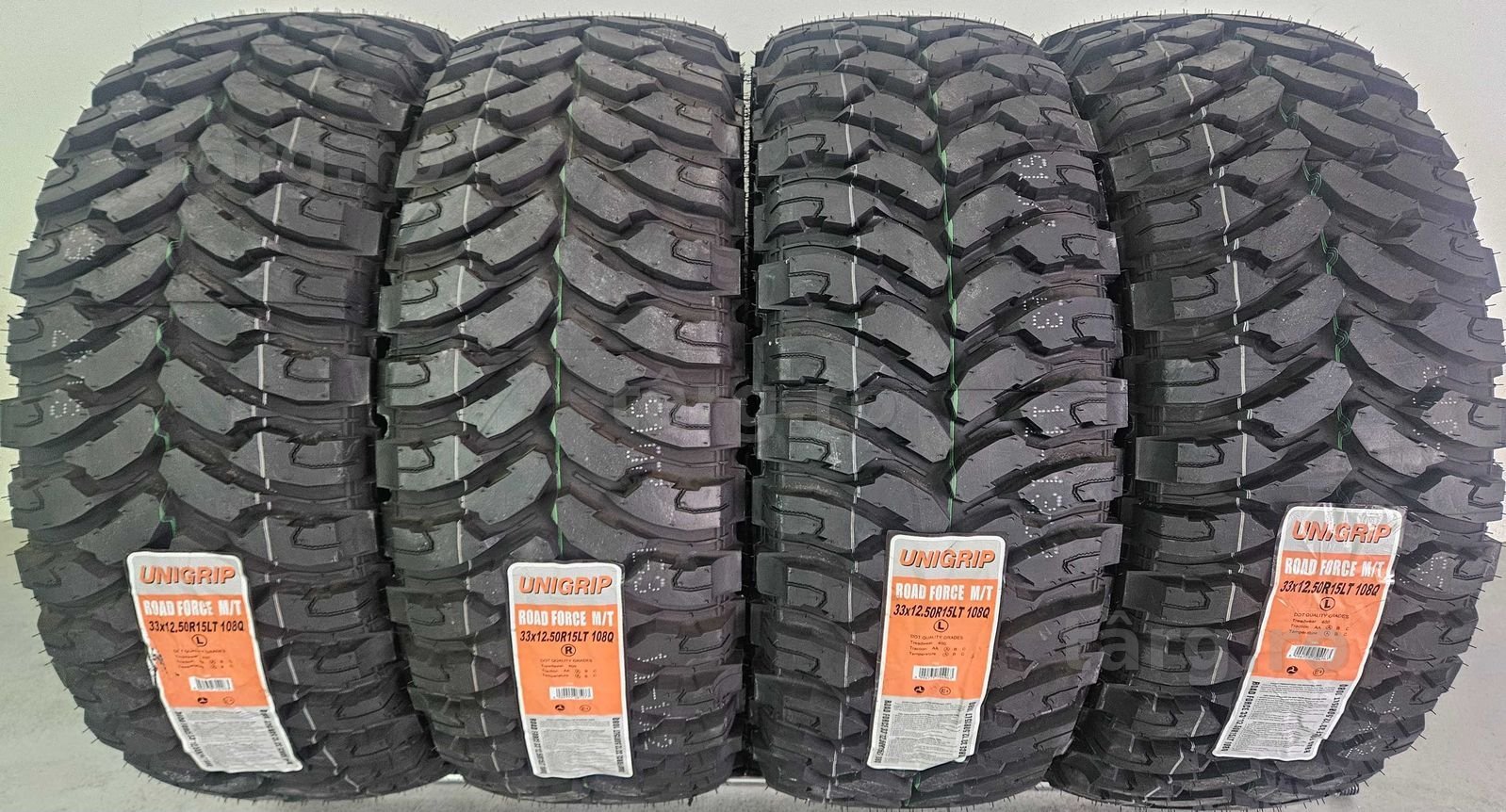 33x12.5 R15, 108Q, UNIGRIP Mud Terrain, Anvelope Off Road M+S 2