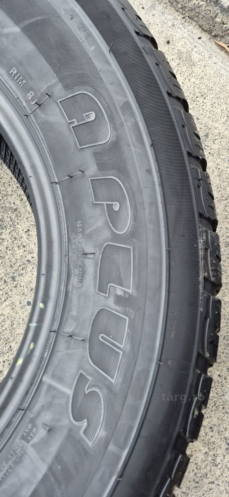 4 anvelope M+S Aplus 275/65/17,ca si noi.Pretul este pe bucata. 4