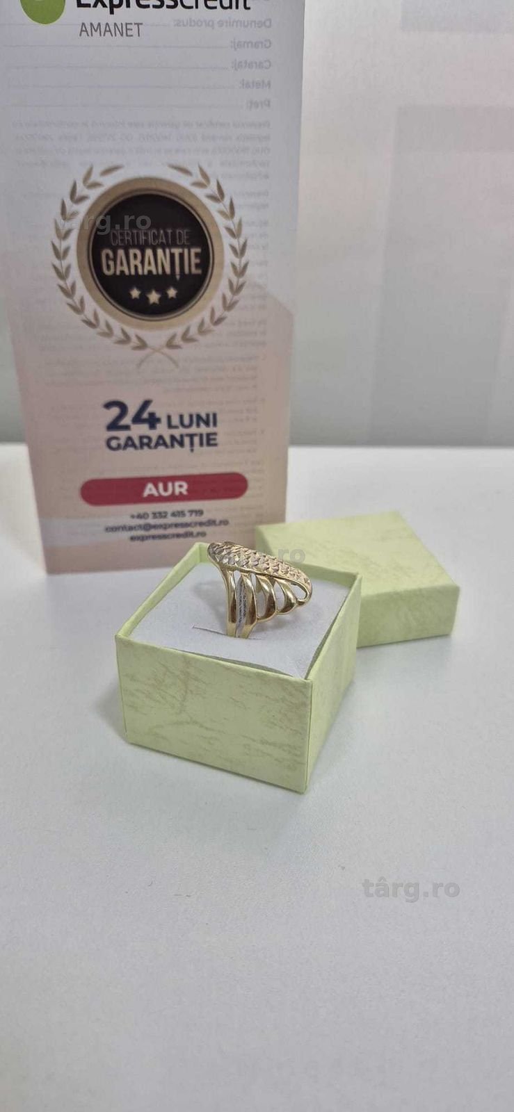 Inel aur 14K 3.96gr (AG44) B.4469.46 2